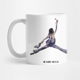 Randy Watson Jump Distressed Mug